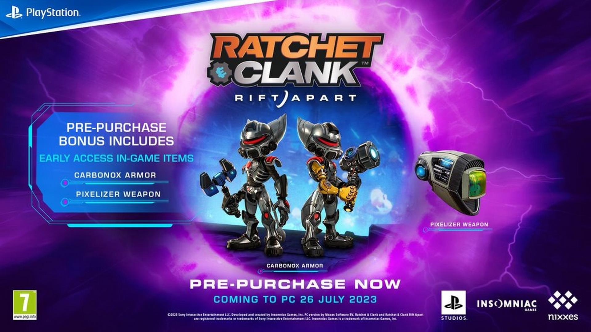 Ratchet and Clank : Rift Apart
