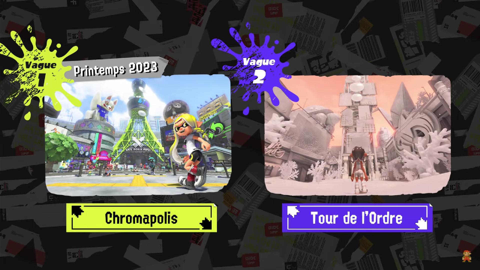 Nintendo Direct: Le DLC de Splatoon arrive par vagues